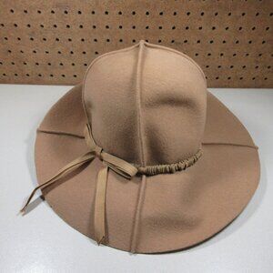 Glenover womens beige Wool Cloche Hat S